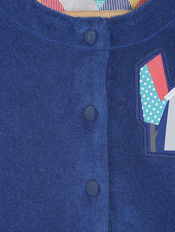 girls printed long sleeve reversible jacket - 22108599 -  Standard Image - 5