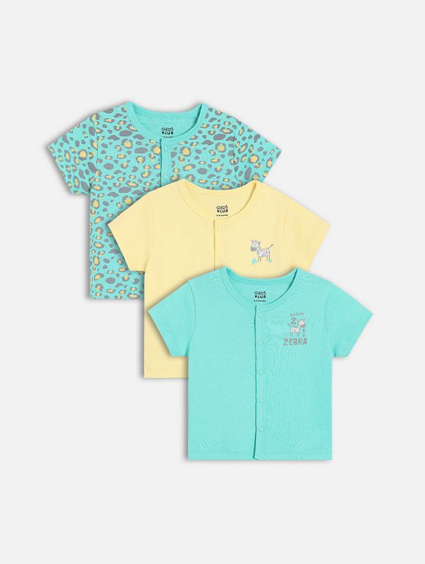 boys pack of 3 printed t-shirt - 22108673 - Zoom Image - 0