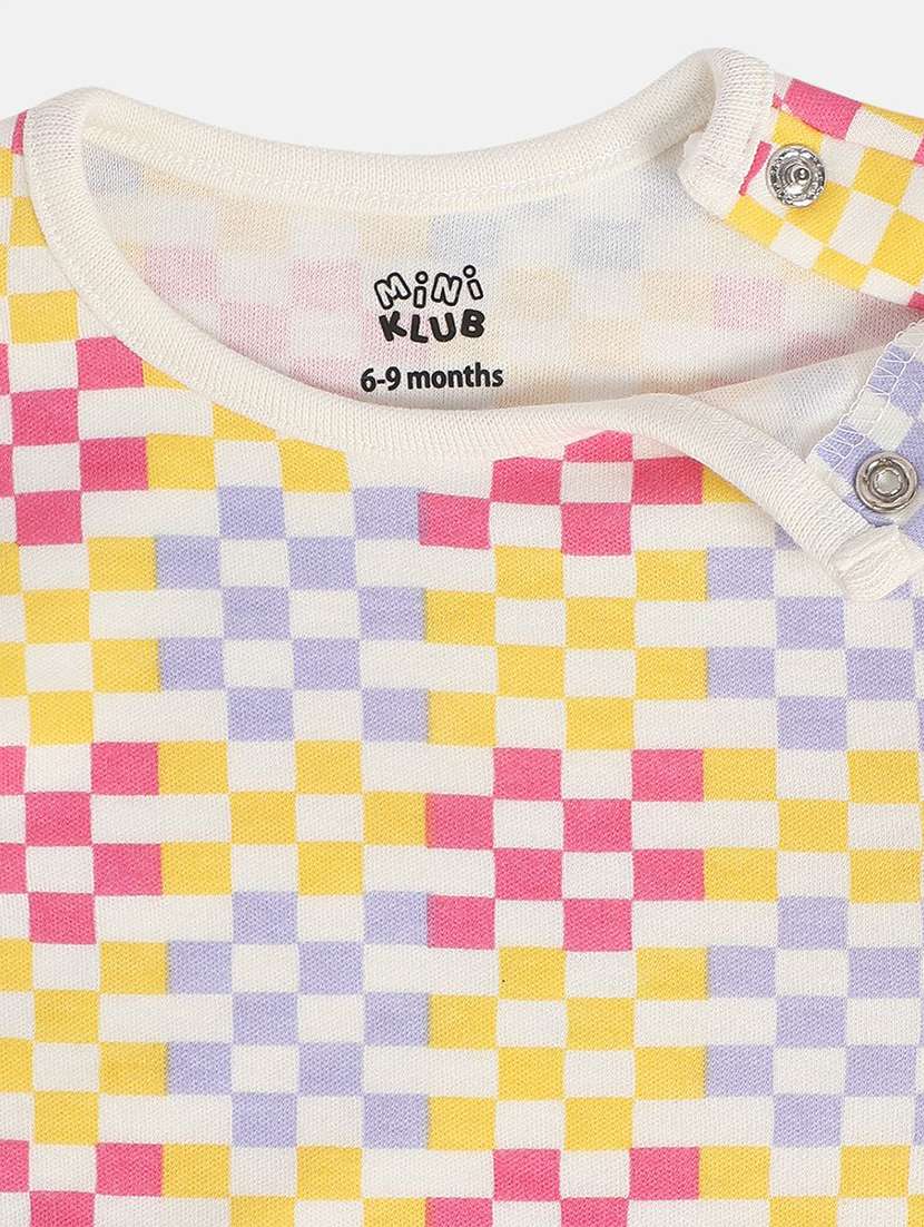 kids pack of 2 printed onesies - 22108865 -  Standard Image - 5