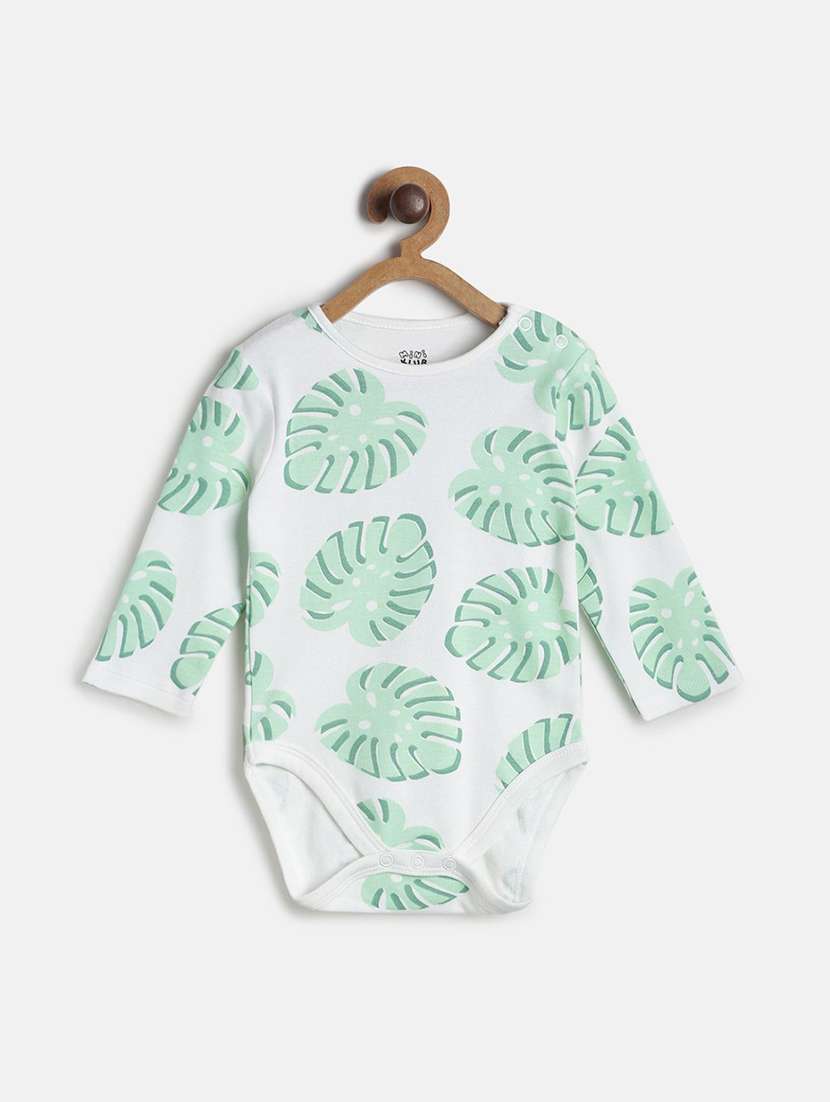 kids pack of 3 printed long sleeve onesies - 22108875 -  Standard Image - 3