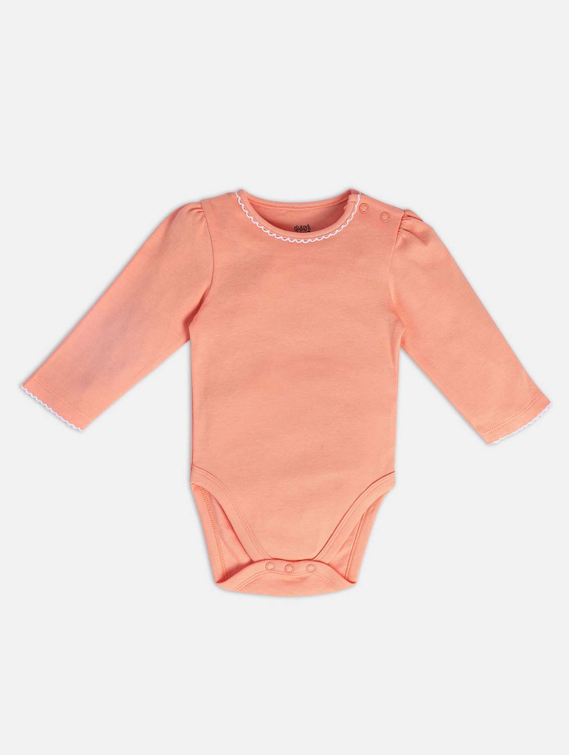 kids pack of 2 solid long sleeve onesies - 22108890 -  Standard Image - 3