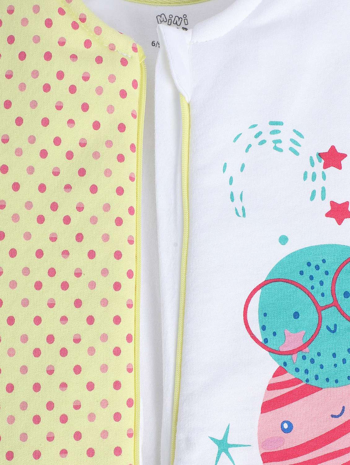 kids printed round neck romper - 22108927 -  Standard Image - 3