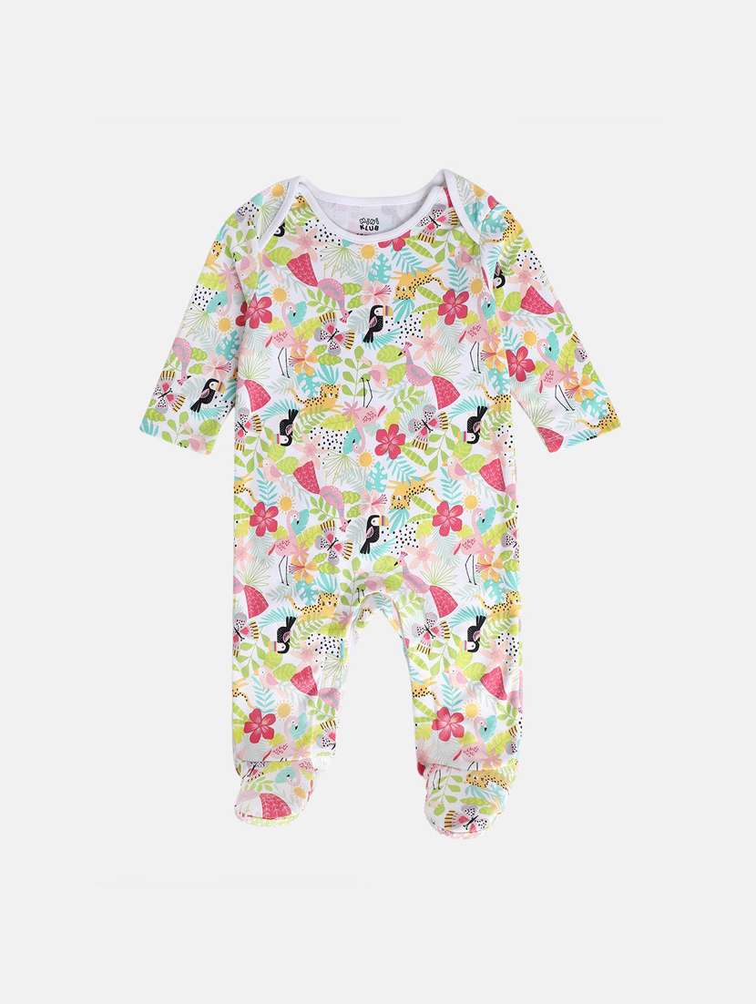 kids pack of 2 printed onesies - 22108940 -  Standard Image - 3