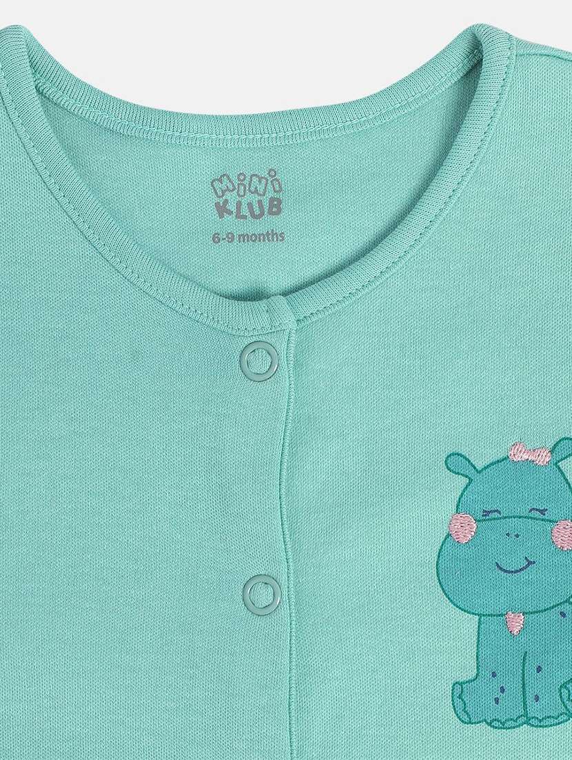 kids pack of 2 printed long sleeve onesies - 22108943 -  Standard Image - 5