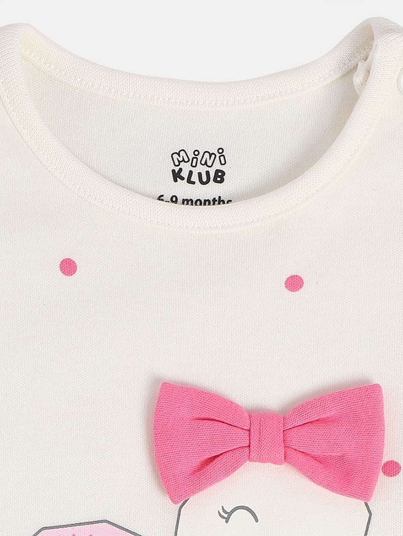 kids pack of 2 printed onesies - 22108946 -  Standard Image - 5