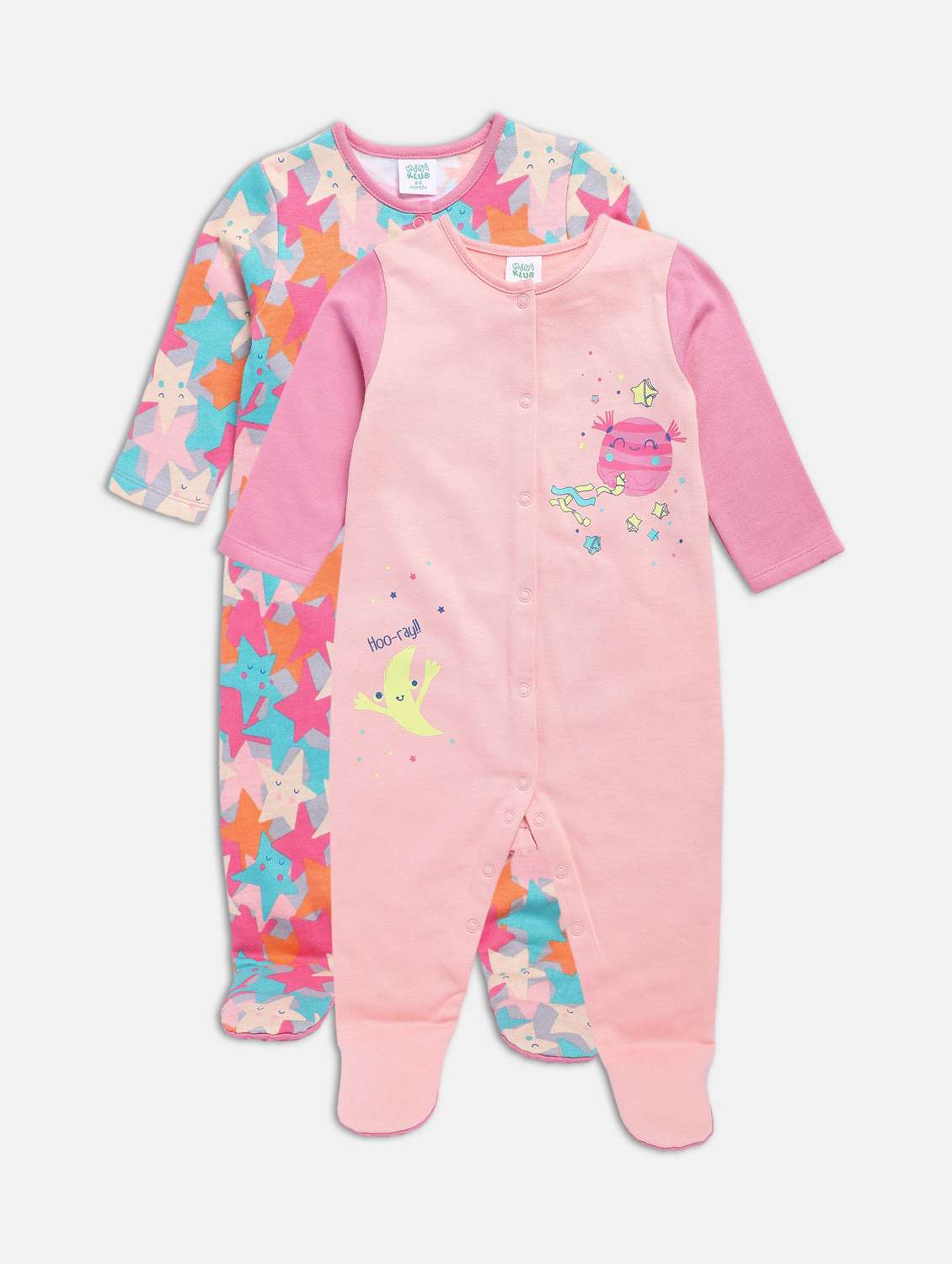 multi colored acrylic blend onesies and romper