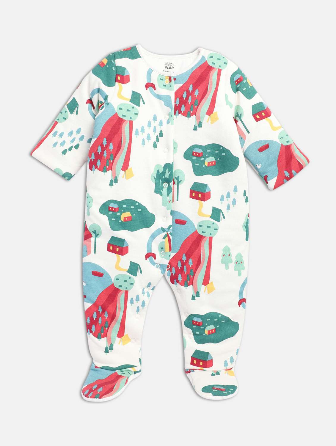 printed acrylic blend onesies and rompers multi - 22108962 -  Zoom Image - 0
