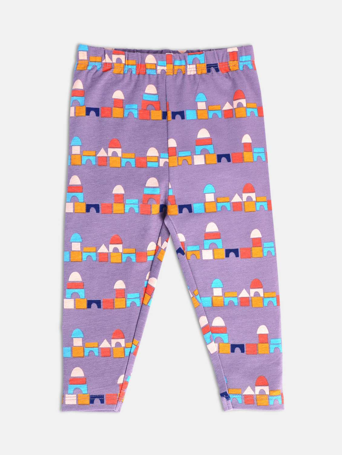 girls pack of 3 printed mid rise legging - 22109181 - Standard Image - 3