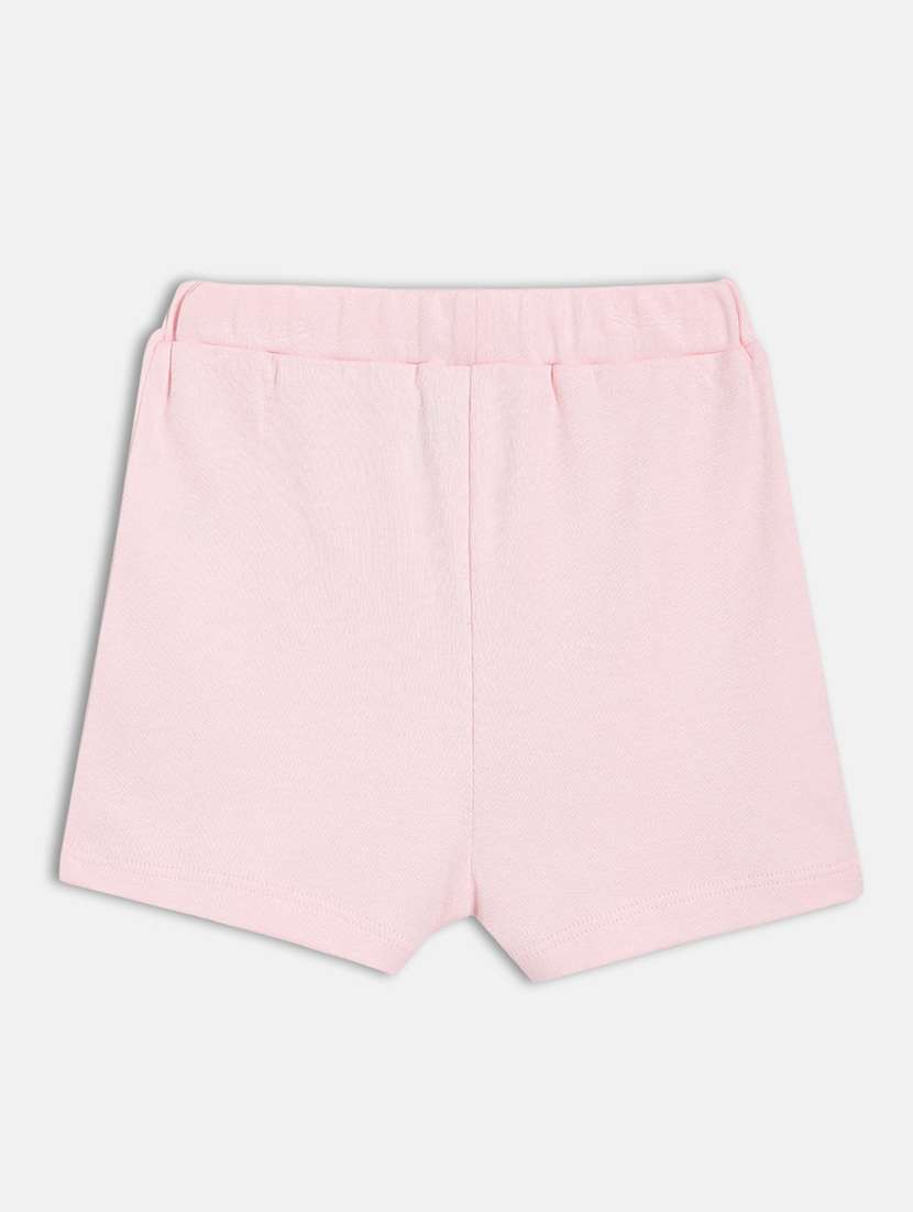 girls pack of 3 solid mid rise shorts - 22109187 -  Standard Image - 5