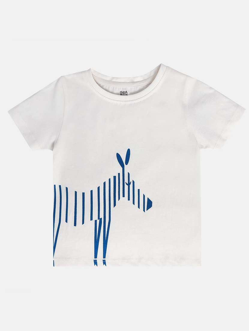 girls printed short sleeve tee