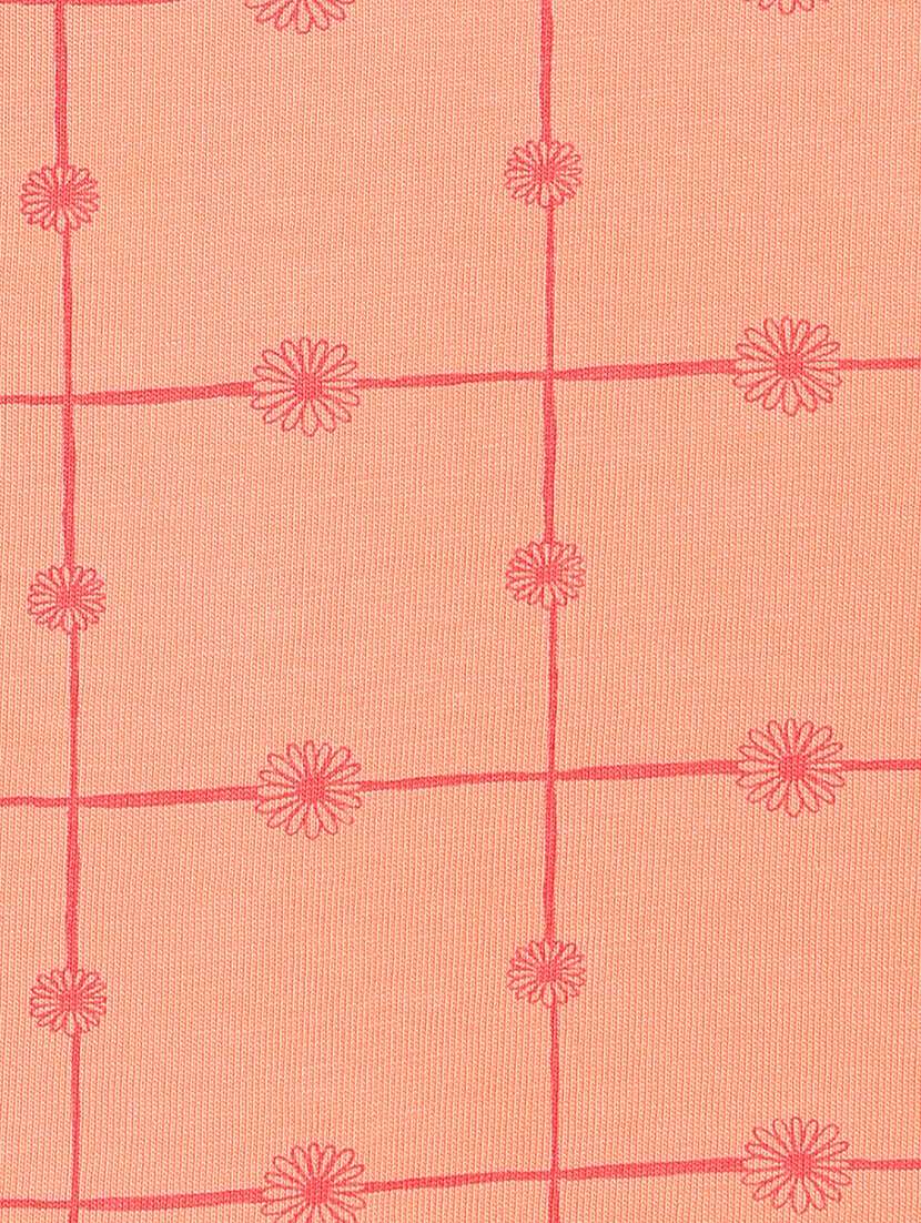 girls printed round neck tee - 22109268 -  Standard Image - 3