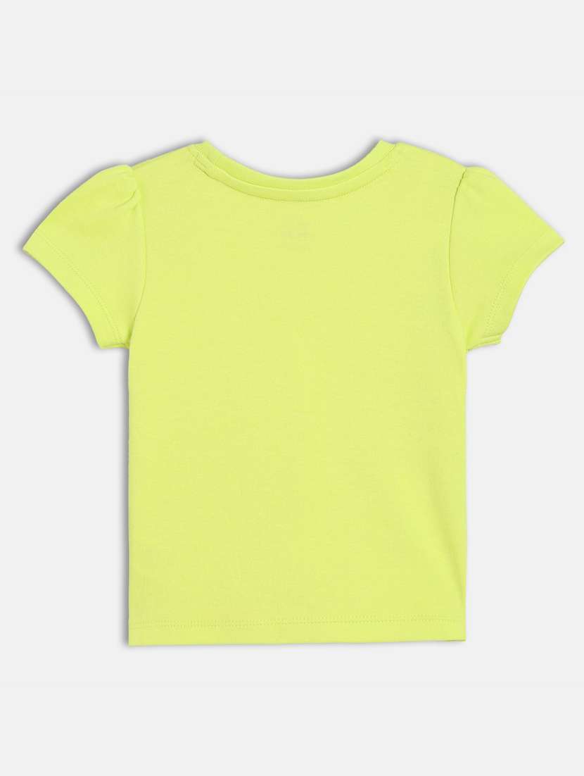 girls pack of 2 printed round neck tee - 22109273 -  Standard Image - 3