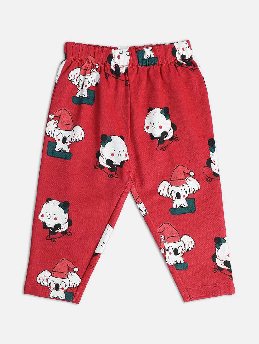 girls pack of 3 printed mid rise pyjama - 22109405 -  Standard Image - 3