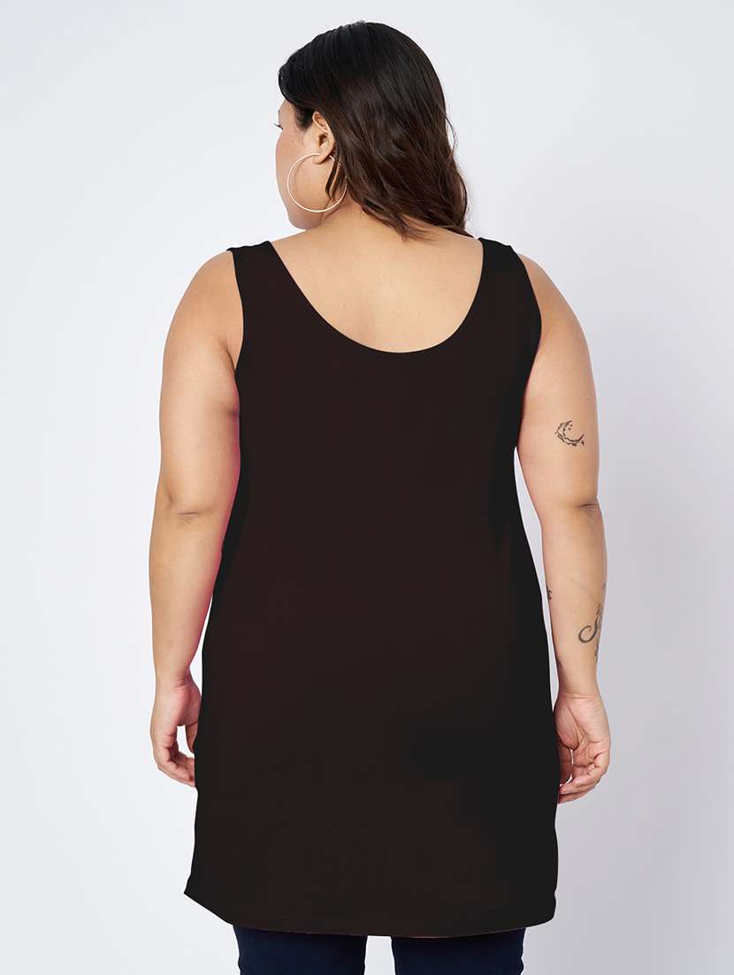 women plus size solid sleeveless camisole - 22109448 - Standard Image - 3