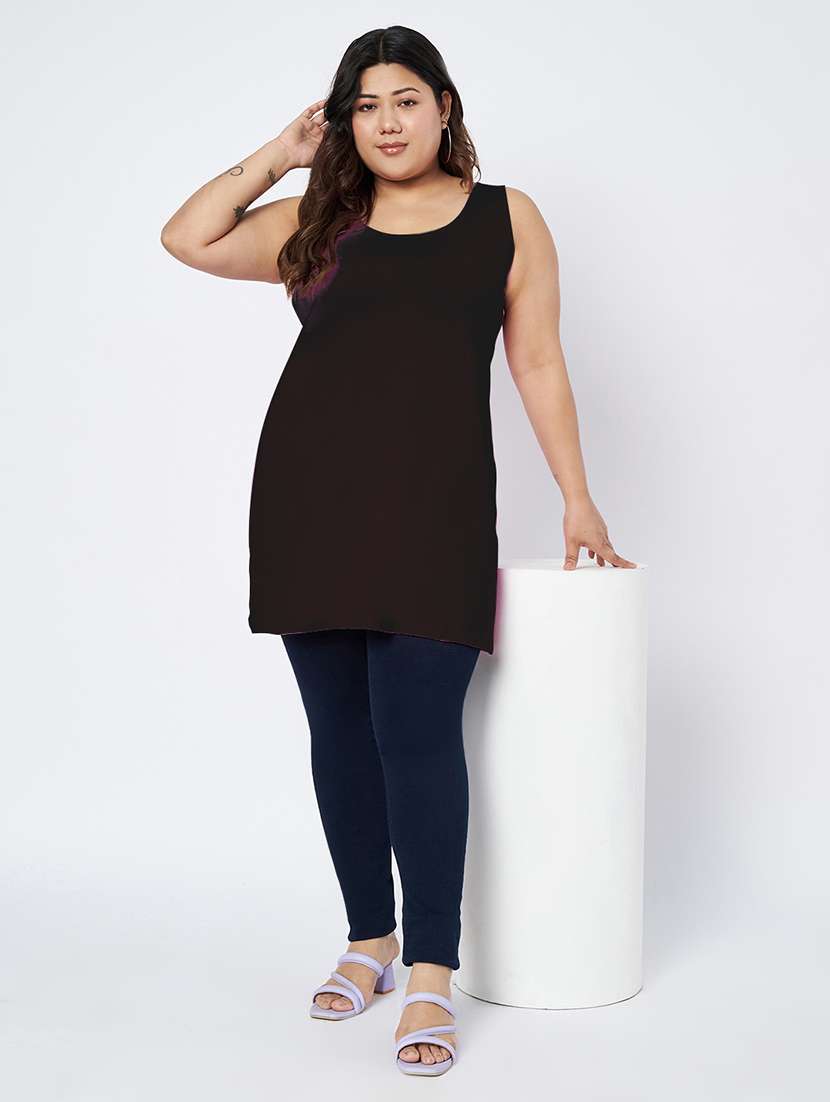 women plus size solid sleeveless camisole - 22109448 - Standard Image - 5