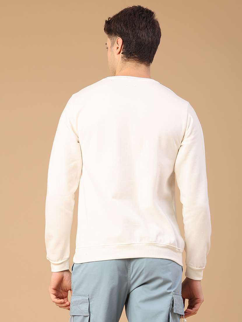 men printed long sleeve sweatshirt - 22110570 -  Standard Image - 3