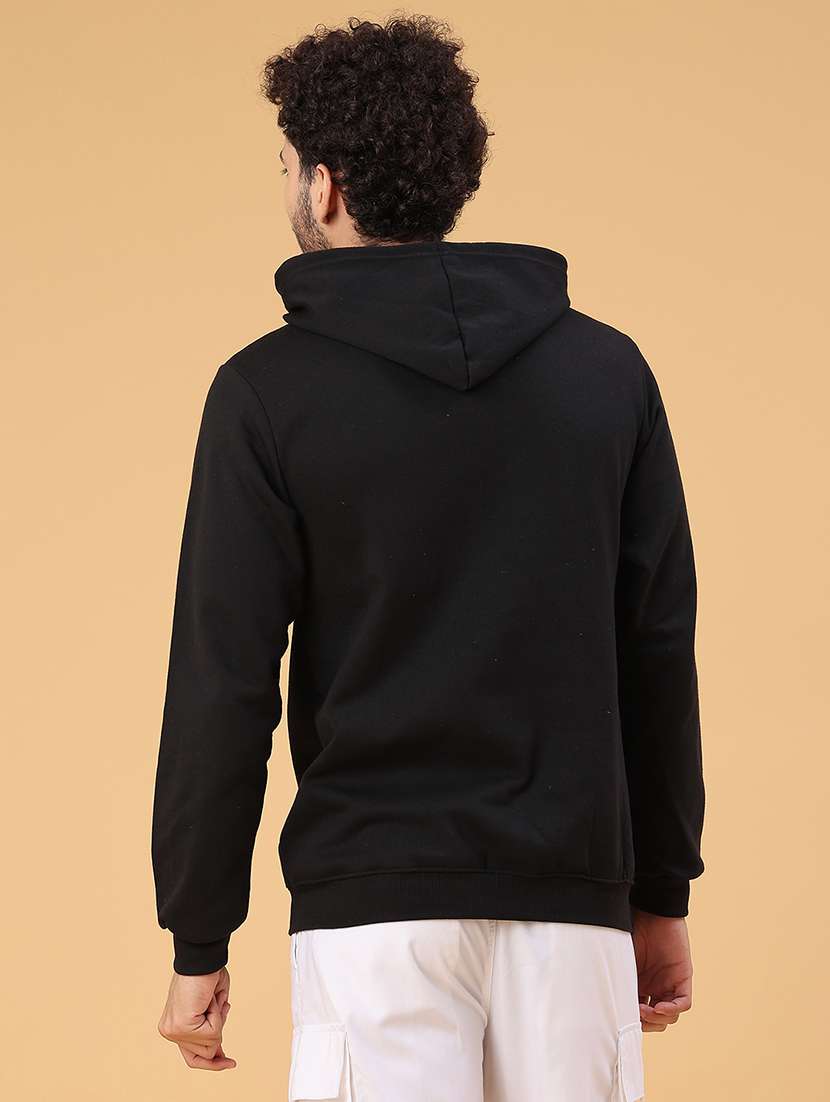 men printed long sleeve hooded sweatshirt - 22110573 -  Standard Image - 3