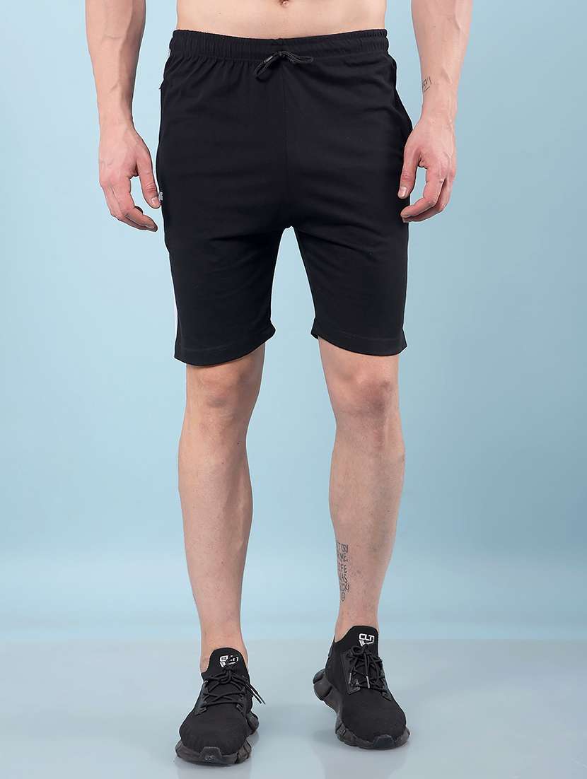 men side striped mid rise regular fit bermuda shorts - 22112156 -  Zoom Image - 0