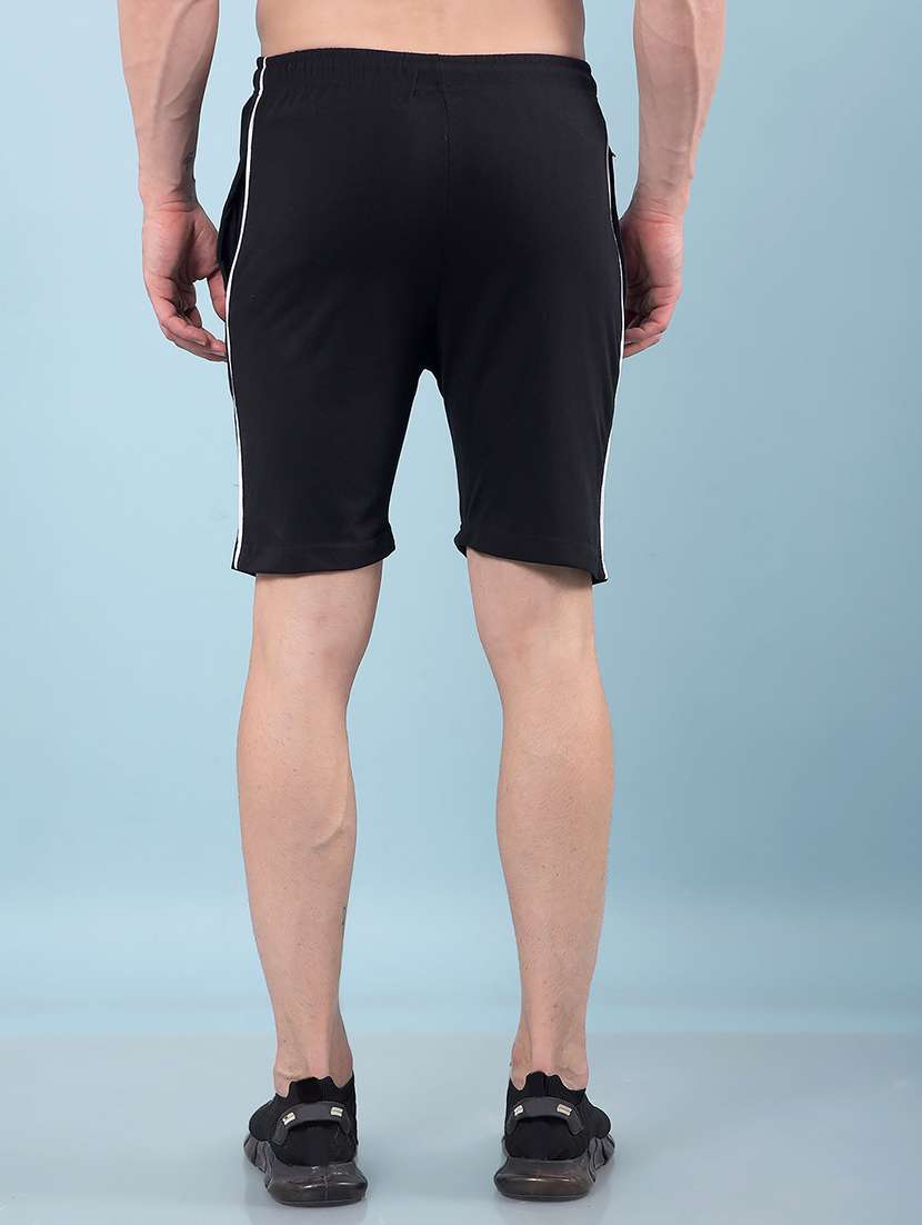 men side striped mid rise regular fit bermuda shorts - 22112156 -  Standard Image - 3