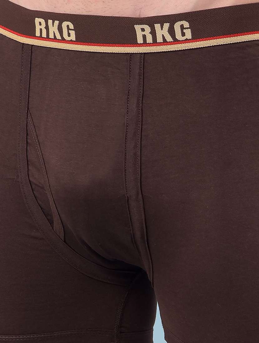men pack of 5 solid low rise trunk - 22112174 -  Standard Image - 5