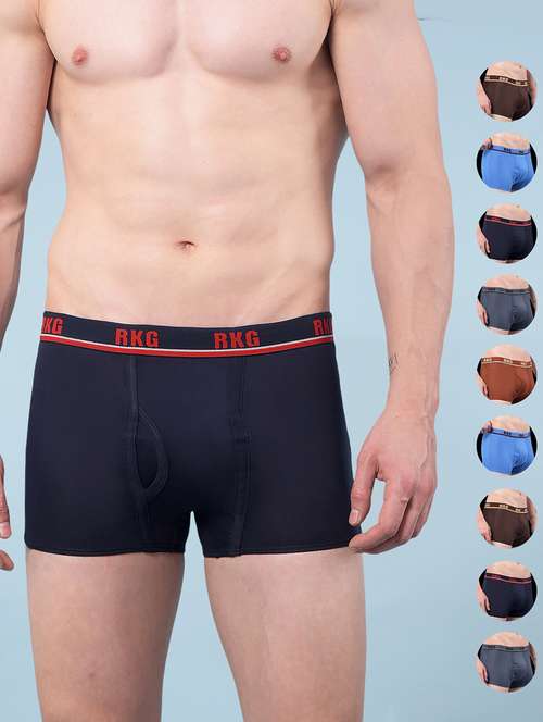 men pack of 10 solid low rise trunk - 22112176 -  Standard Image - 0