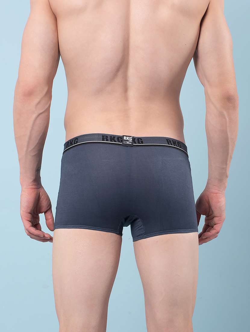 men pack of 5 solid low rise trunk - 22112180 -  Standard Image - 3