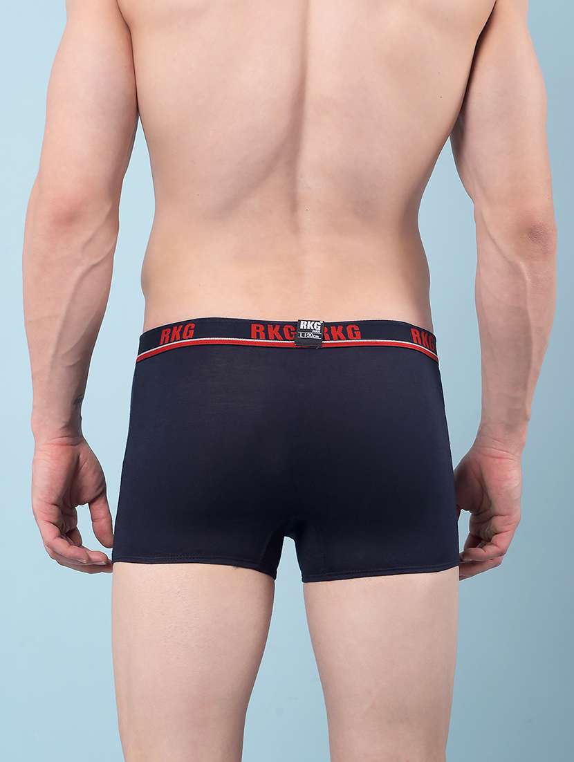 men pack of 7 solid low rise trunk - 22112182 -  Standard Image - 3