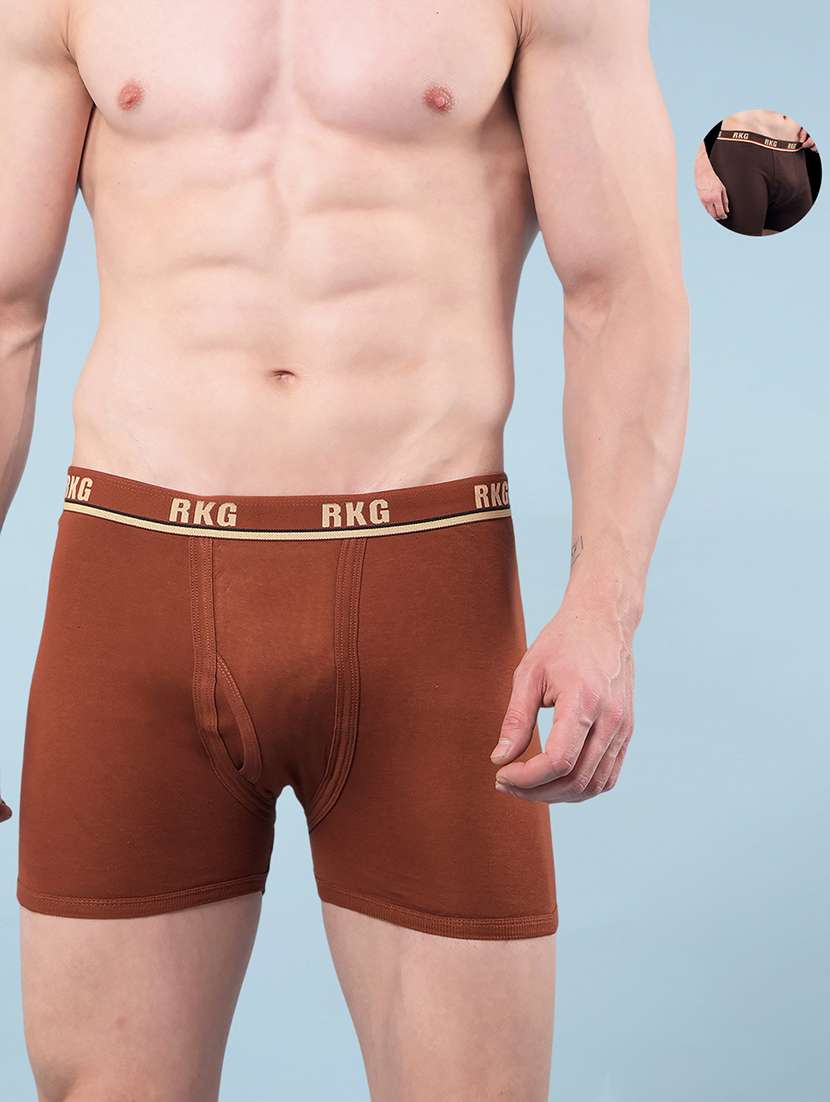 men pack of 2 solid low rise trunk