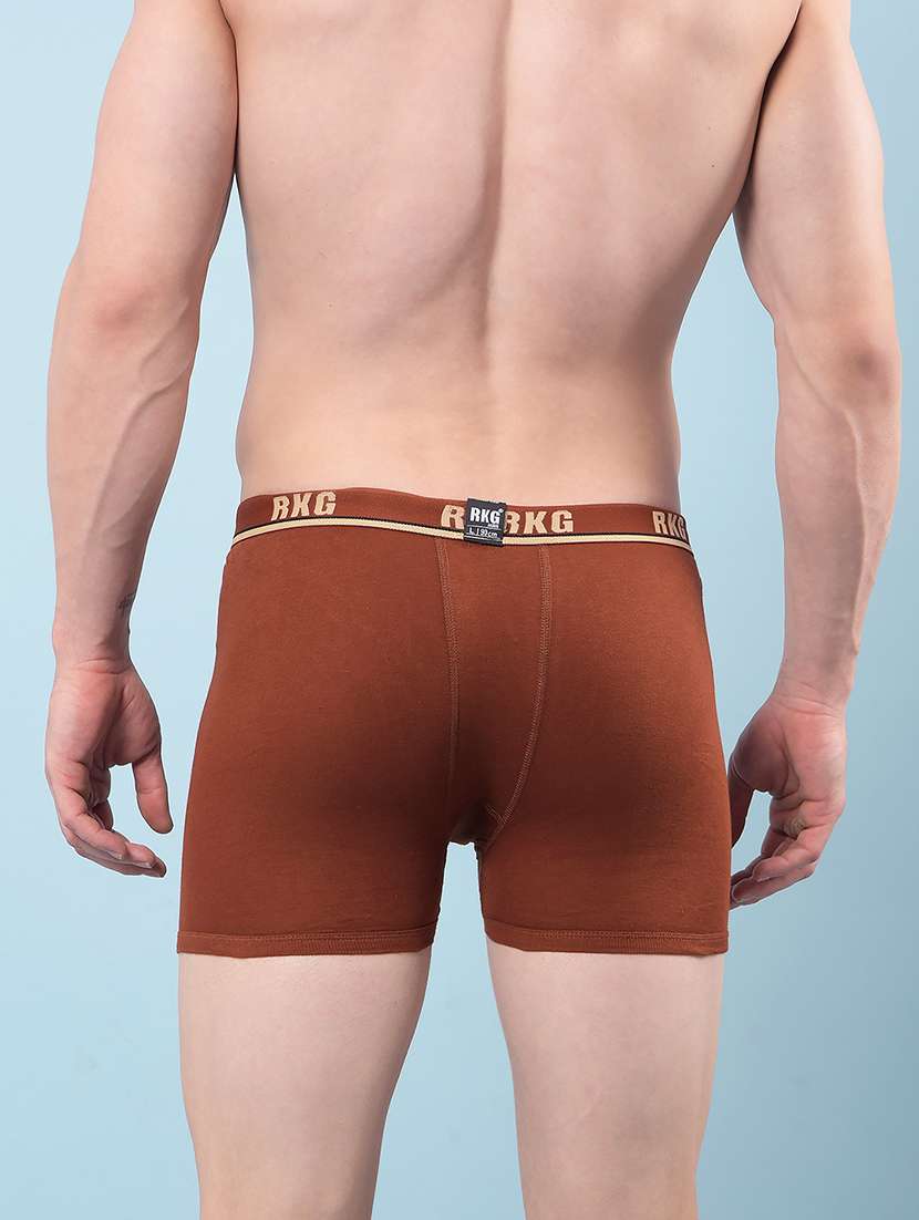 men pack of 3 solid low rise trunk - 22112188 -  Standard Image - 3