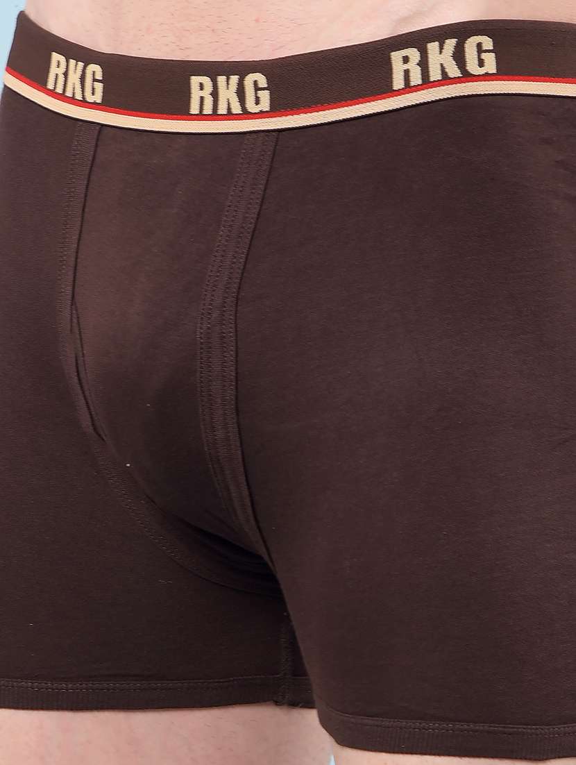 men pack of 3 solid low rise trunk - 22112188 -  Standard Image - 5