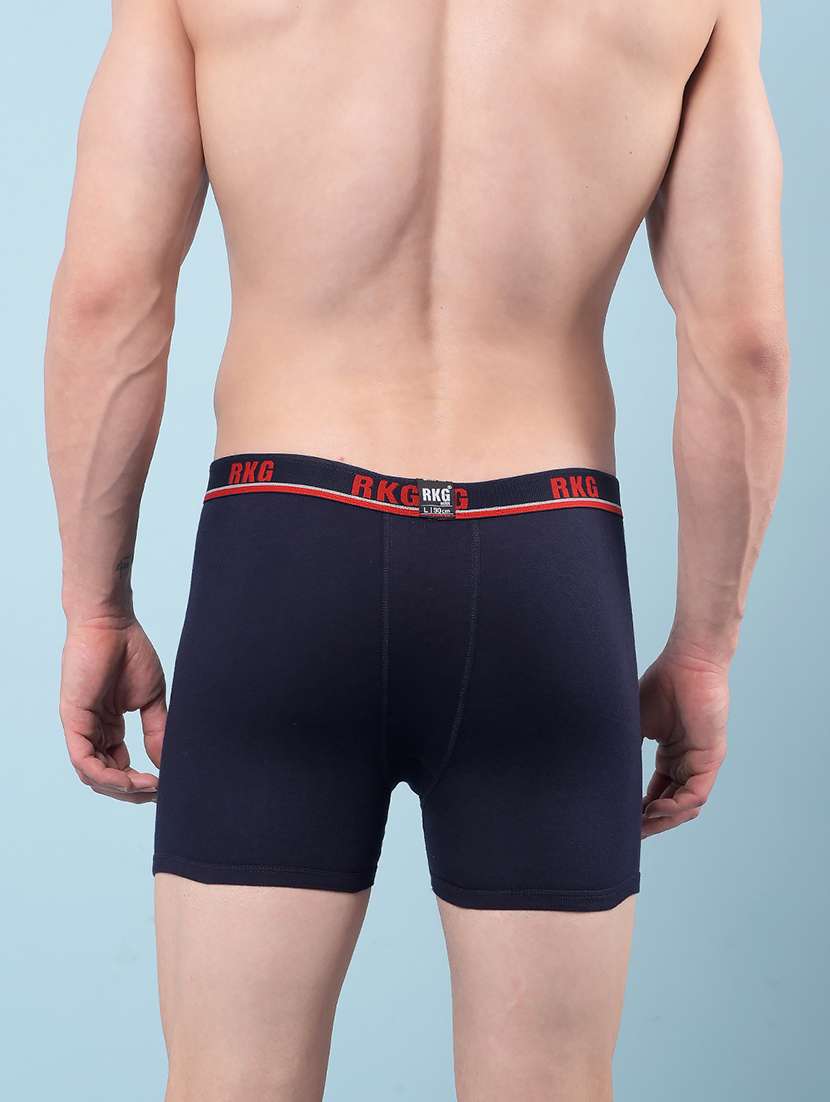 men pack of 5 solid low rise trunk - 22112189 -  Standard Image - 3