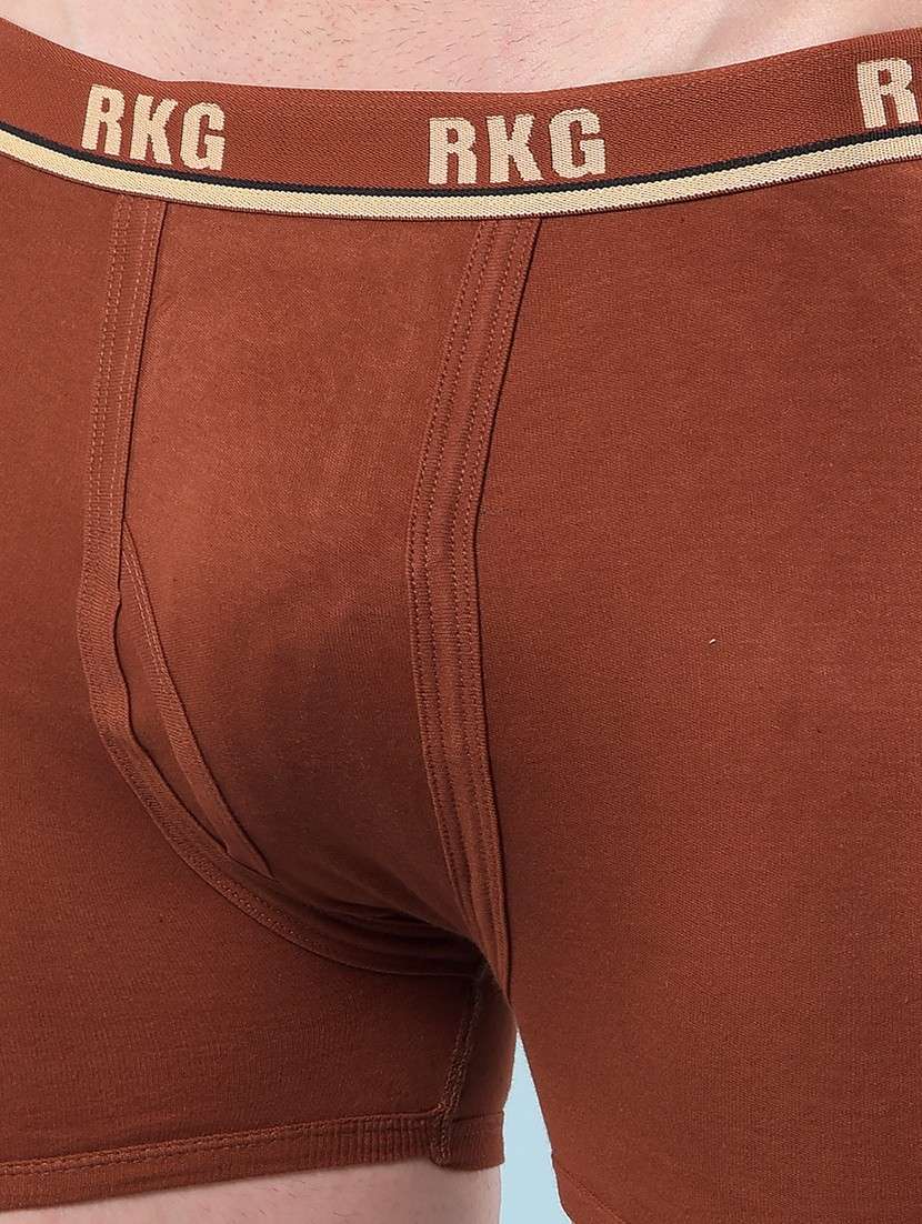 men pack of 5 solid low rise trunk - 22112189 -  Standard Image - 5