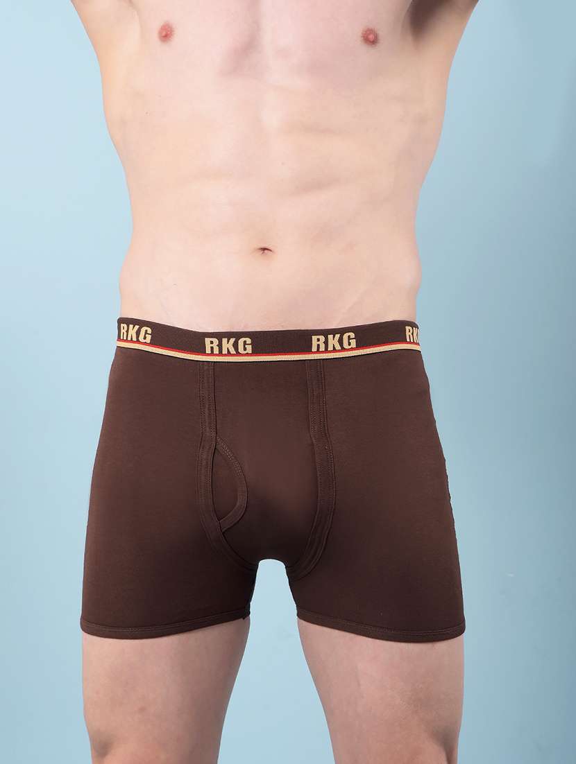 men pack of 3 solid low rise trunk - 22112193 -  Standard Image - 3