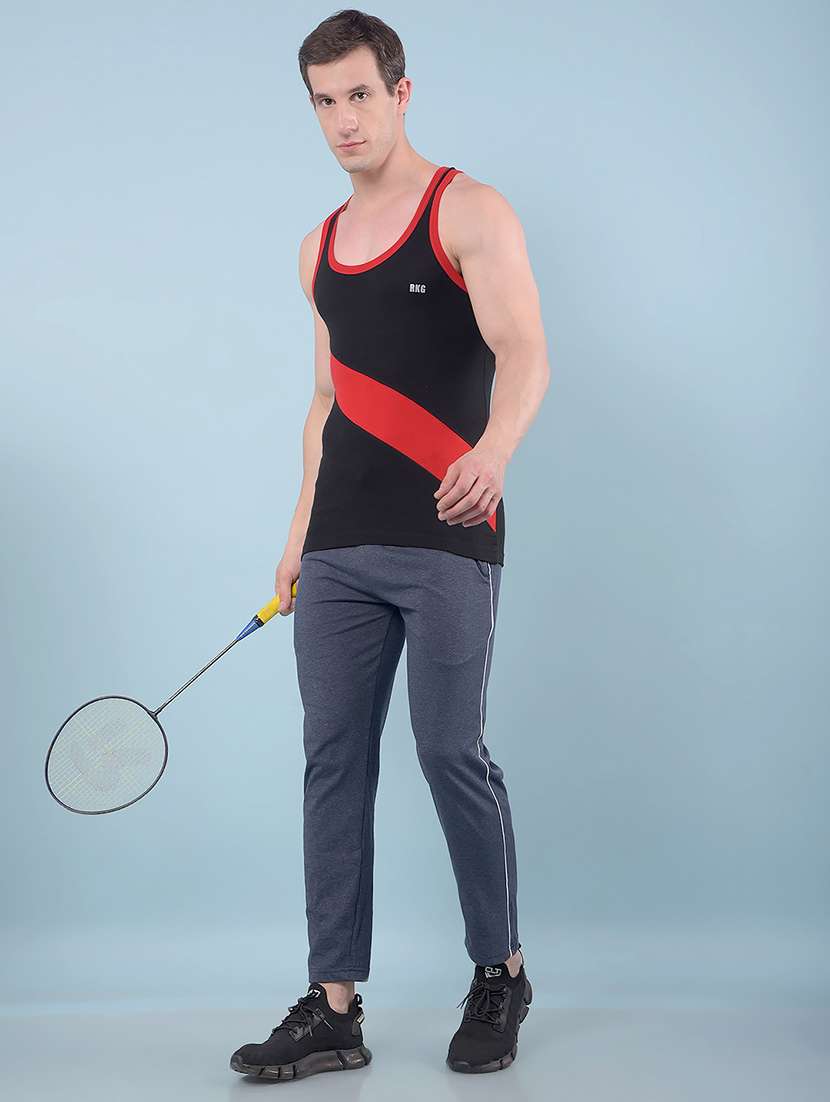 men pack of 7 scoop neck vest - 22112219 -  Standard Image - 5