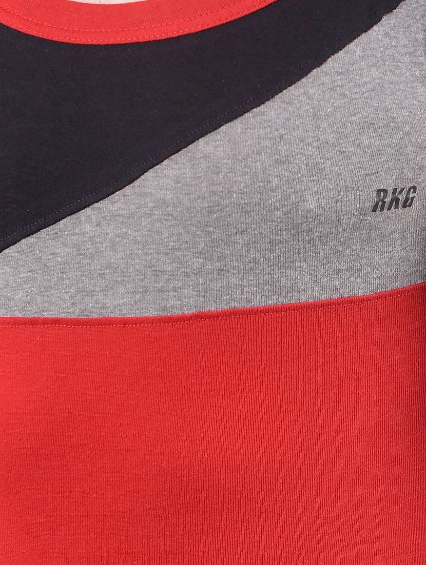 men pack of 2 round neck vest - 22112223 -  Standard Image - 5