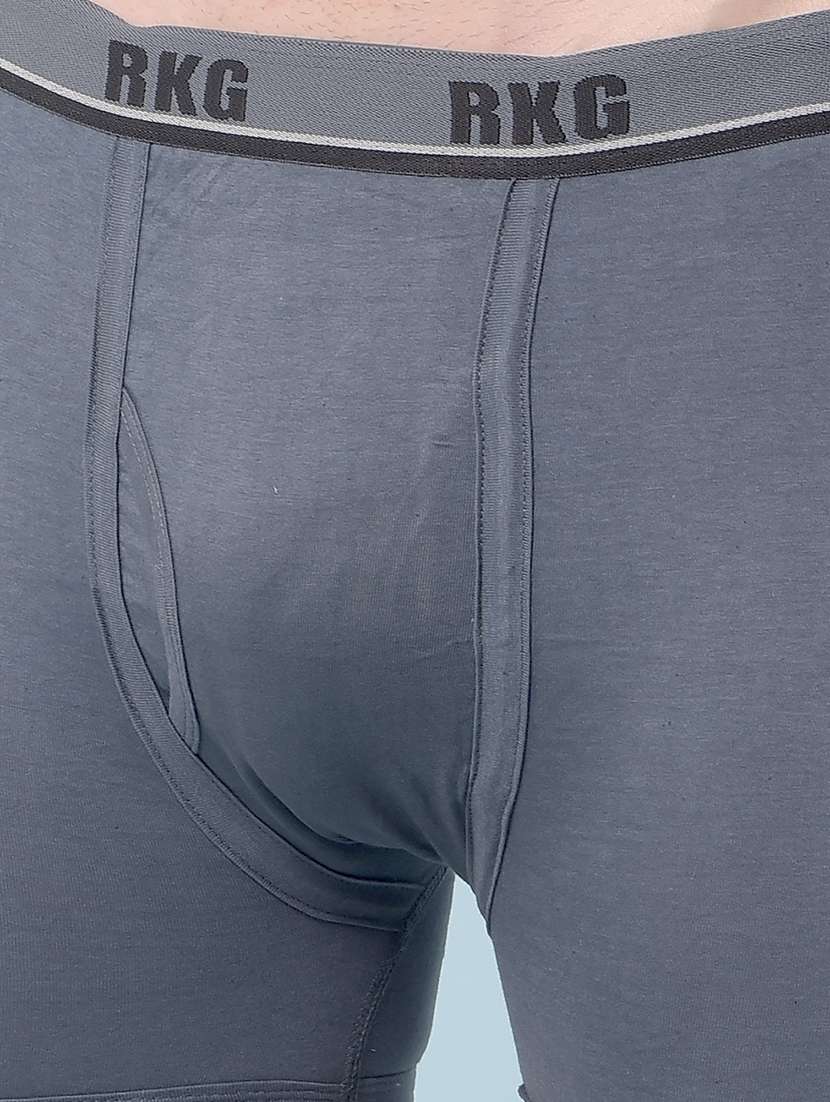 men pack of 3 solid low rise trunk - 22112284 -  Standard Image - 5