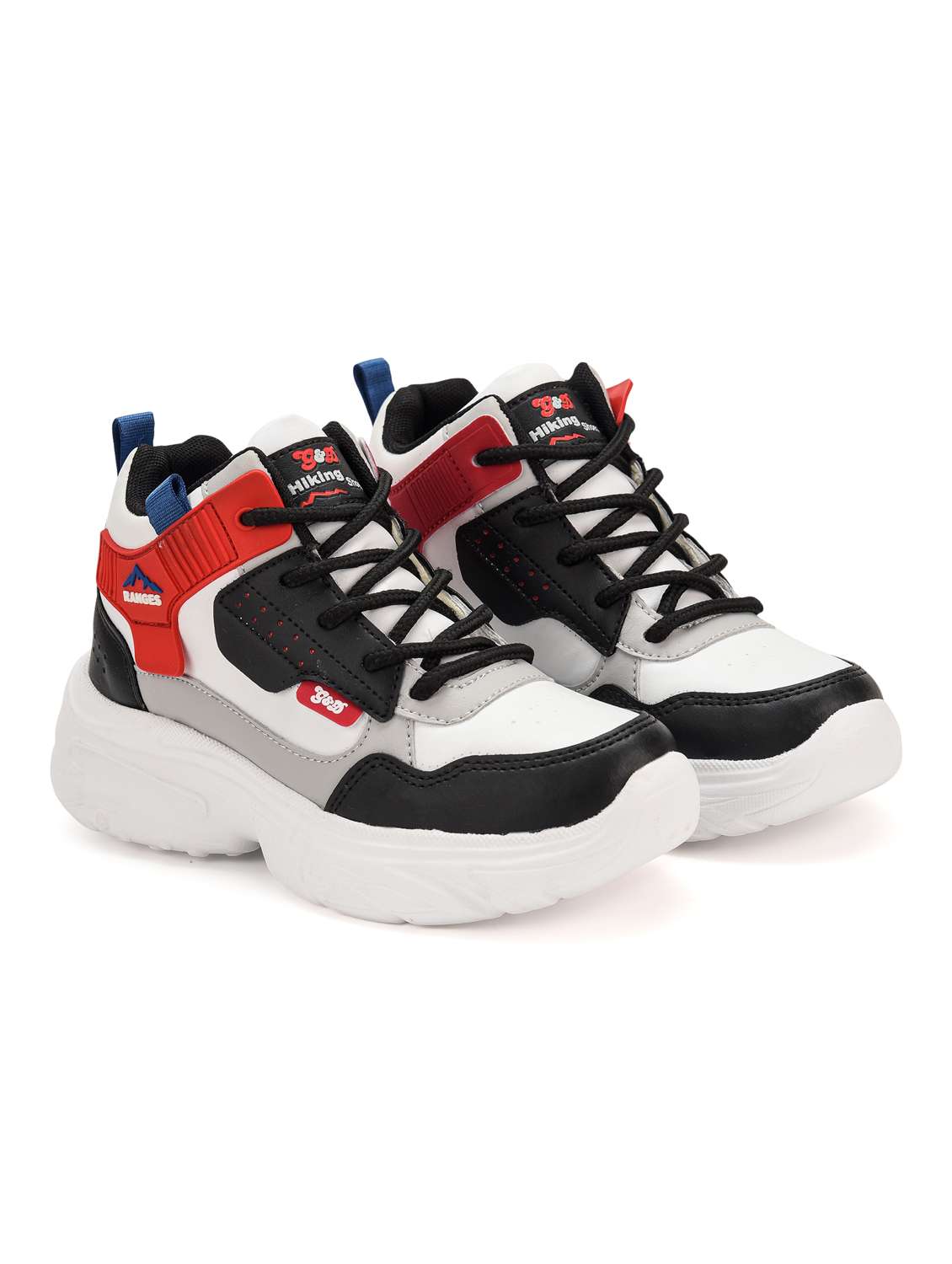 boys lace up sports shoe