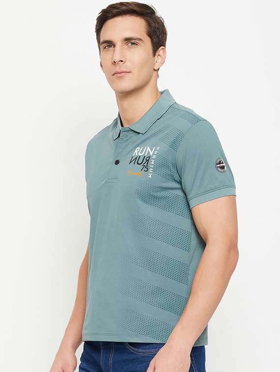 men solid short sleeve regular fit polo t-shirt