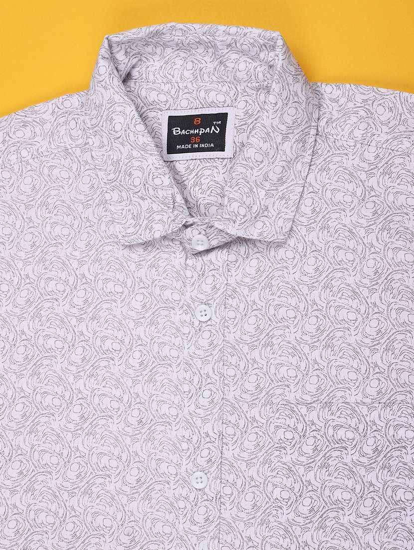 boys printed short sleeves regular shirt - 22127242 -  Standard Image - 3