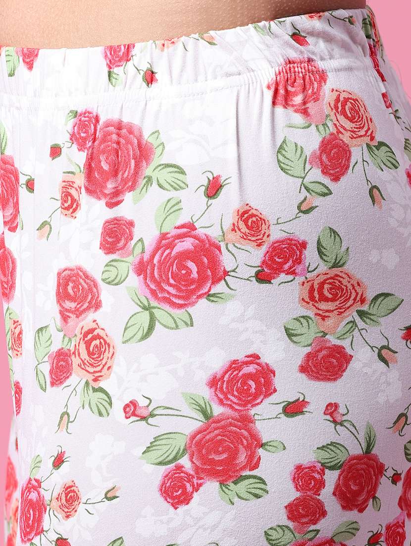 women printed mid rise pajama - 22129645 -  Standard Image - 5