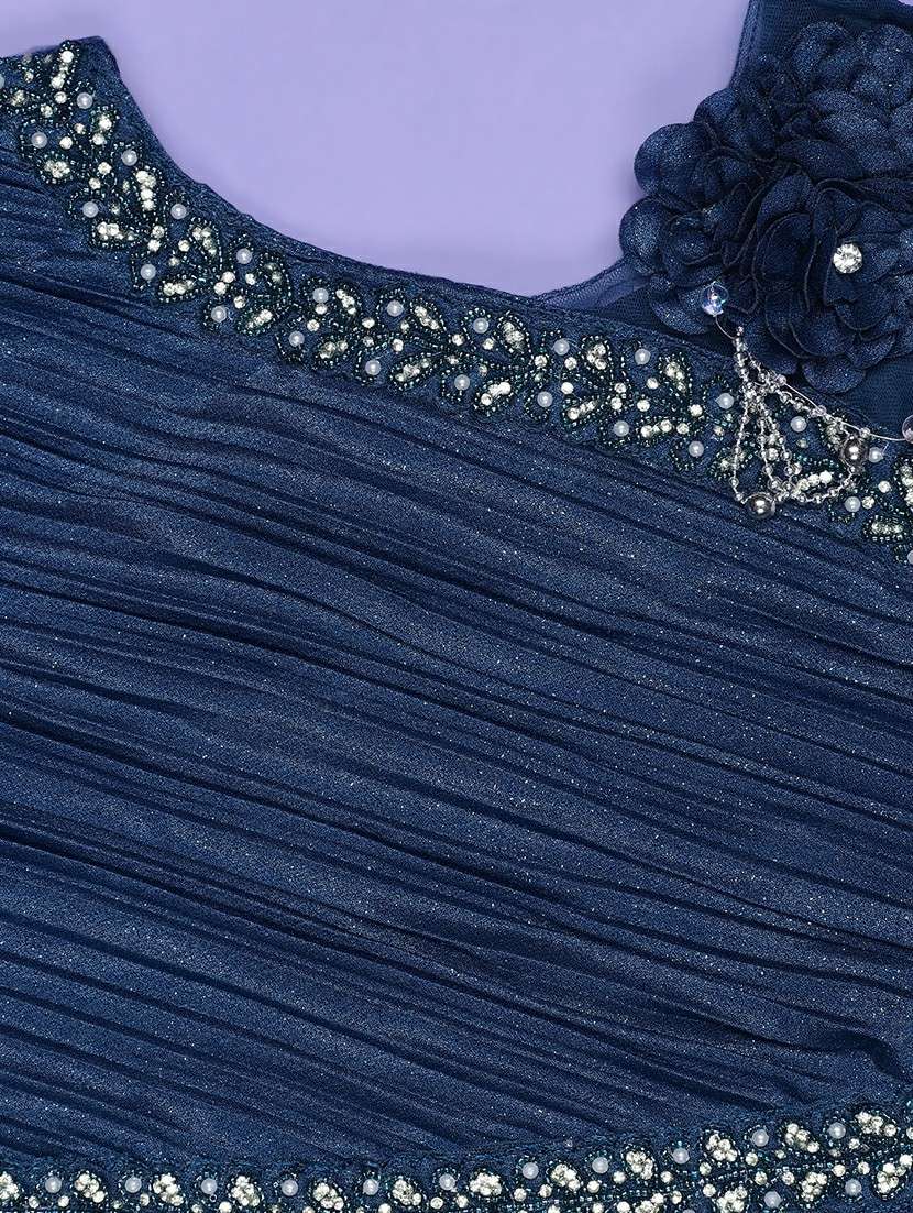 girls embellished sleeveless a-line gown - 22129864 -  Standard Image - 3