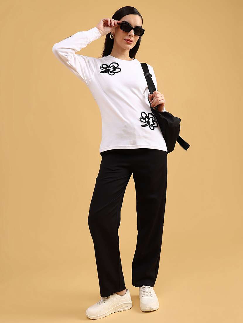 women self designed long sleeve sweatshirt - 22130830 -  Standard Image - 5