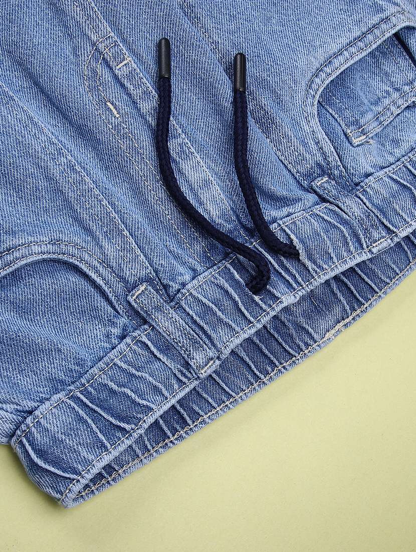 boys solid mid rise relaxed fit jeans - 22131316 -  Standard Image - 3