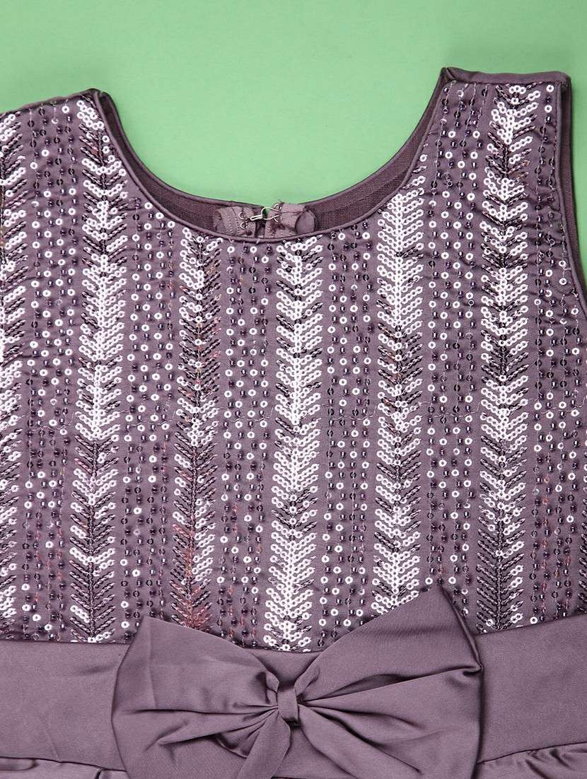 girls embellished sleeveless flared gown - 22131333 -  Standard Image - 3