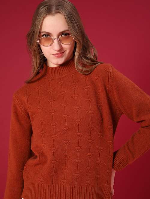 women self designed long sleeve pullover - 22131528 -  Standard Image - 0