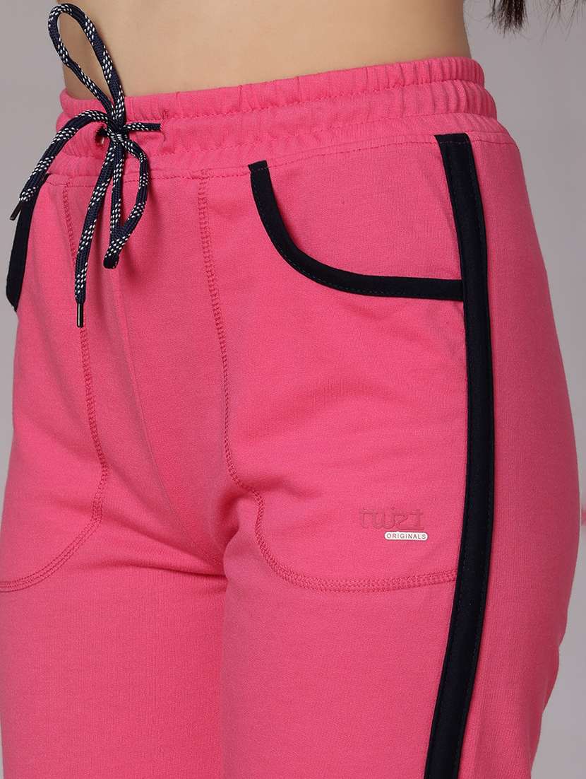 women tapered mid rise regular fit track pant - 22137805 -  Standard Image - 5