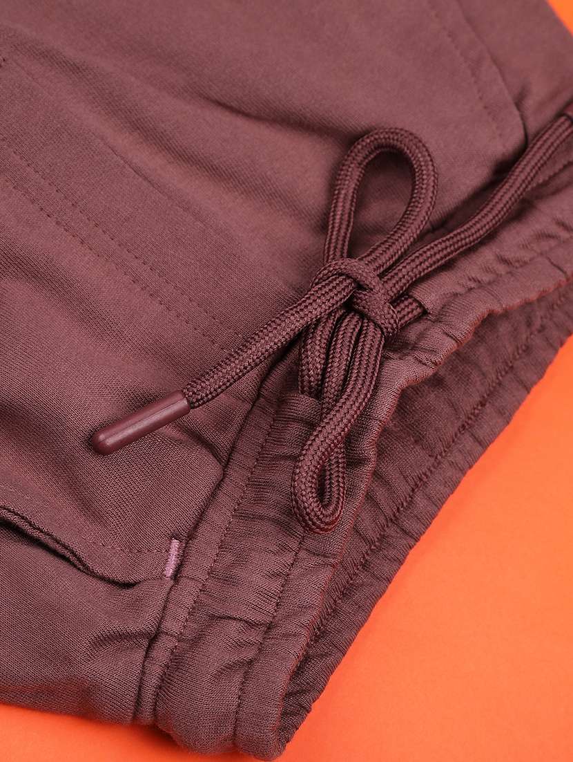 boys solid mid rise cargo - 22138426 -  Standard Image - 3