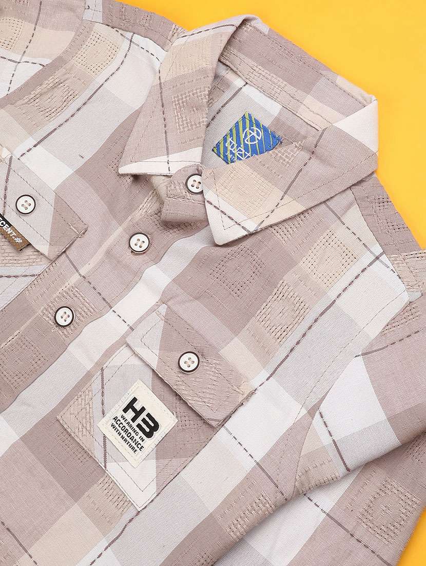 boys checks collared shirt - 22138820 -  Standard Image - 3