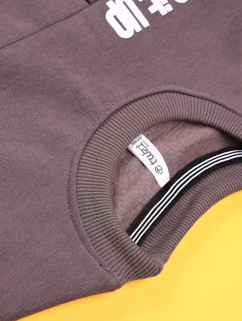 boys typographic long sleeve sweatshirt - 22138840 -  Standard Image - 3