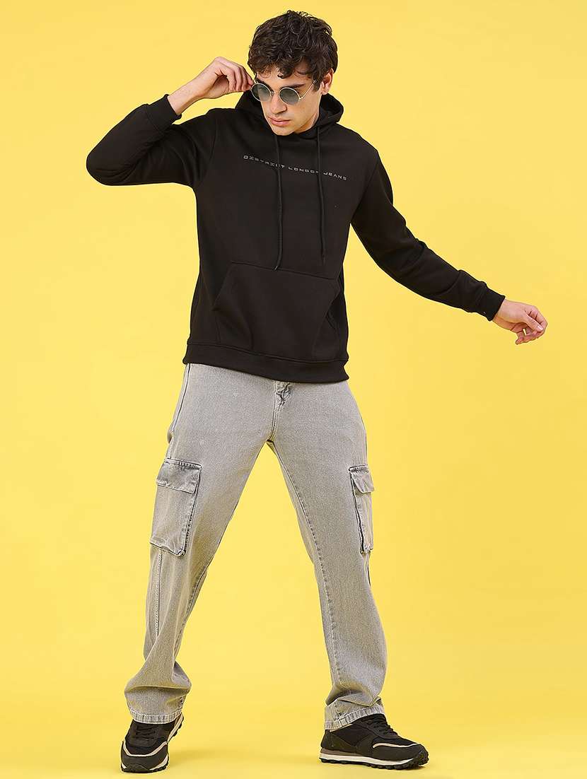 men chest print long sleeve regular fit sweatshirt - 22138901 -  Standard Image - 5